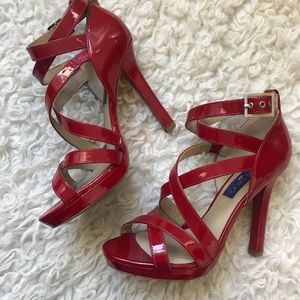 Jimmy Choo for H&M Red Strappy Heel